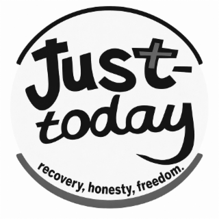 JUST-TODAY RECOVERY, HONESTY, FREEDOM. logo