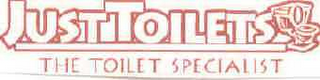 JUST TOILETS THE TOILET SPECIALIST logo