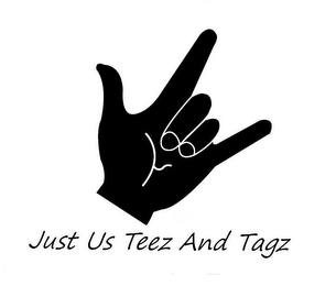 JUST US TEEZ AND TAGZ logo