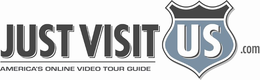 JUST VISIT US .COM AMERICA'S ONLINE VIDEO TOUR GUIDE logo
