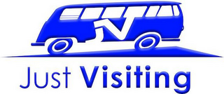 JUST VISITING JV logo