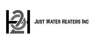 JUST WATER HEATERS INC H2O logo