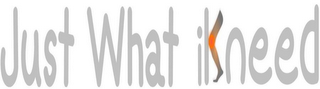 JUST WHAT IKNEED logo