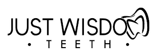 JUST WISDOM · TEETH · logo