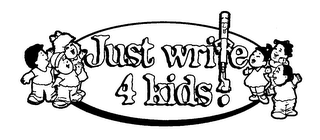 JUST WRITE 4 KIDS logo