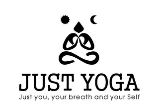 JUST YOGA JUST YOU, YOUR BREATH AND YOUR SELF logo