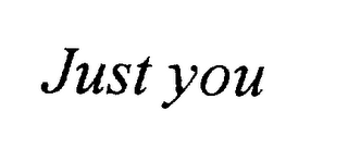 JUST YOU logo
