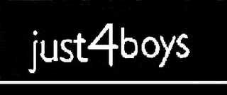 JUST4BOYS logo
