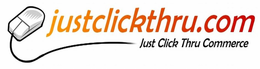 JUSTCLICKTHRU.COM JUST CLICK THRU COMMERCE logo