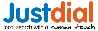 JUSTDIAL LOCAL SEARCH WITH A HUMAN TOUCH logo