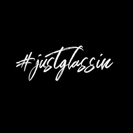 #JUSTGLASSIN logo