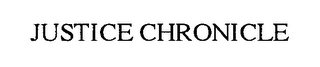 JUSTICE CHRONICLE logo