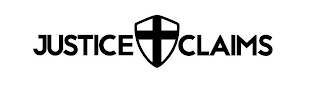 JUSTICE CLAIMS logo
