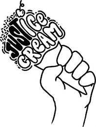 JUSTICE CREAM logo