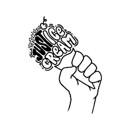 JUSTICE CREAM logo