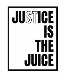 JUSTICE IS THE JUICE logo