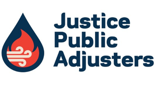 JUSTICE PUBLIC ADJUSTERS logo