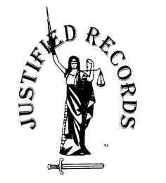 JUSTIFIED RECORDS logo