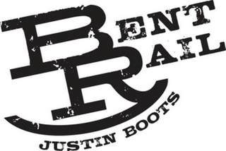 JUSTIN BOOTS BENT RAIL logo