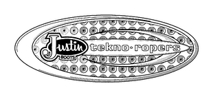 JUSTIN BOOTS TEKNO ROPERS logo