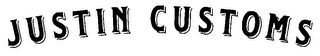 JUSTIN CUSTOMS logo