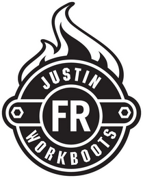 JUSTIN FR WORKBOOTS logo