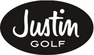 JUSTIN GOLF logo