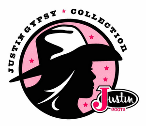 JUSTIN GYPSY COLLECTION JUSTIN BOOTS logo