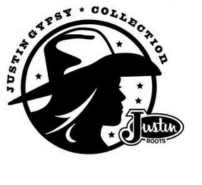 JUSTIN GYPSY COLLECTION JUSTIN BOOTS logo