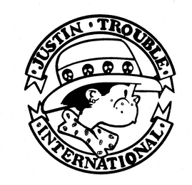 JUSTIN-TROUBLE INTERNATIONAL logo