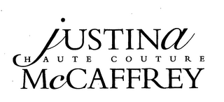 JUSTINA HAUTE COUTURE MCCAFFREY logo