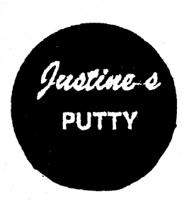 JUSTINE'S PUTTY logo