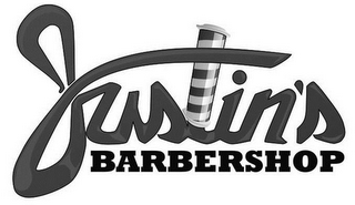 JUSTIN'S BARBERSHOP logo