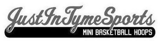JUSTINTYMESPORTS MINI BASKETBALL HOOPS logo