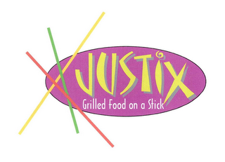 JUSTIX GRILLED FOOD ON A STICK logo
