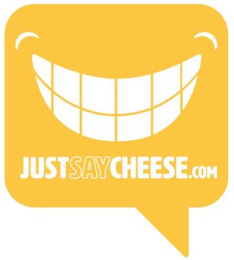 JUSTSAYCHEESE! logo