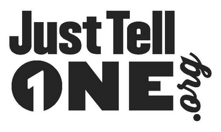 JUSTTELL 1ONE.ORG logo