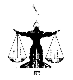 JUSTUSINC. LOST ANGELS STRAIT GATES PTC logo