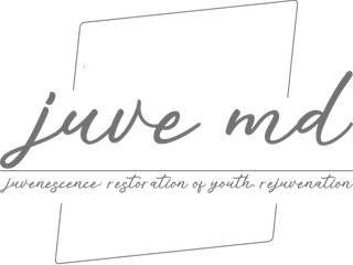 JUVE MD JUVENESCENCE: RESTORATION OF YOUTH, REJUVENATION logo