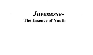 JUVENESSE THE ESSENCE OF YOUTH logo