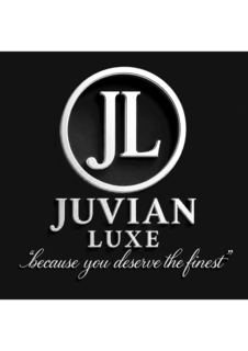 JUVIAN LUXE "BECAUSE YOU DESERVE THE FINEST" logo