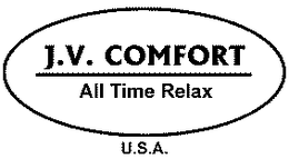 J.V. COMFORT ALL TIME RELAX U.S.A. logo