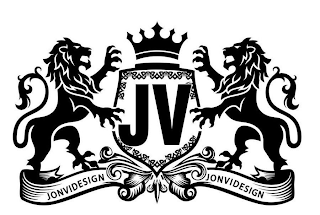 JV JONVIDESIGN JONVIDESIGN logo