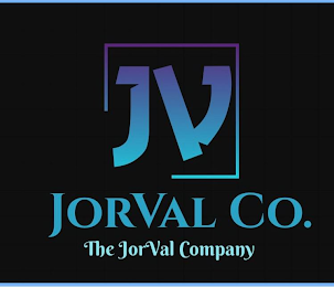 JV JORVAL CO. THE JORVAL COMPANY logo