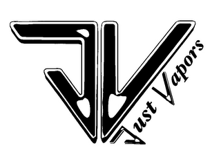 JV JUST VAPORS logo