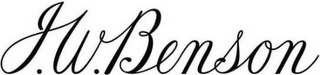 J.W. BENSON logo
