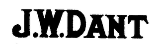 J.W. DANT logo