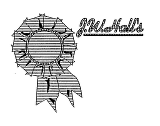 J.W. HALL'S logo