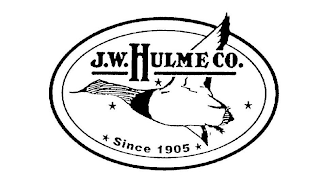 J.W. HULME CO. SINCE 1905 logo
