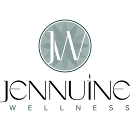JW JENNUINE WELLNESS logo